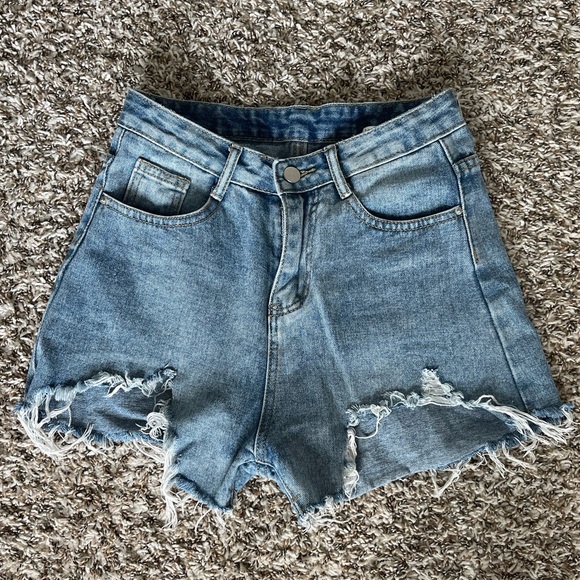 Denim Summer Shorts - Picture 6 of 8
